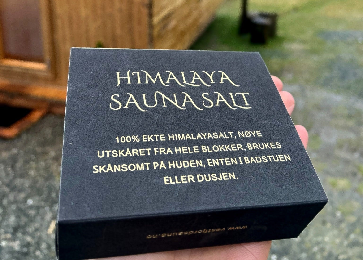 Kjøp ditt unike badstue salt her